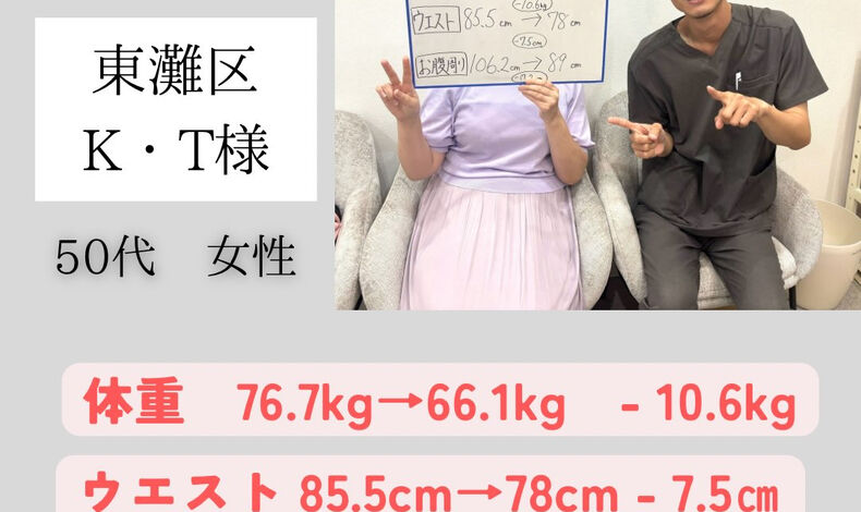 画像11282：ダイエットを始めて3ヶ月で